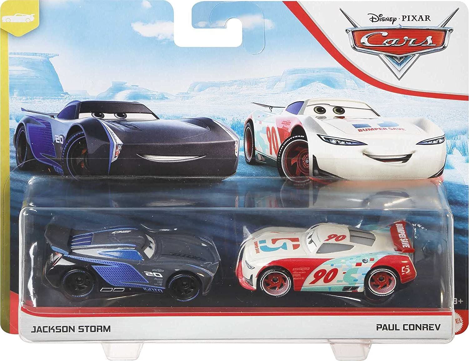 Набор машинок Тачки 3 Disney Pixar Cars Jackson Storm and Paul Conrev Джексон  Шторм та обновленный Пол Конрев (GKB81) - Интернет-магазин 