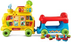 Развивающая музыкальная игрушка VTech Sit-to-Stand Ultimate Alphabet Train Паровозик (80-076601)