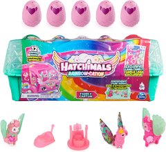 Коллекционный кейс Hatchimals CollEGGtibles Rainbow-Cation Lama Семья радужно-катионовых лам (6064439)