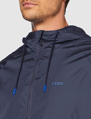 Чоловіча куртка вітрівка IZOD Solid Zip Jacket  Розмір - S/M 48 (00045EO030)