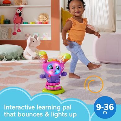 Интерактивная игрушка Fisher-Price DJ Bouncin&rsquo; Star Версия на английском языке (00194735115358)