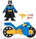 Ігровий набір Бетмен Fisher-Price Imaginext DC Super Friends Batcyle XL & Batman Ліга Справедливості Бетцикл – мотоцикл (HNM32)