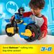 Ігровий набір Бетмен Fisher-Price Imaginext DC Super Friends Batcyle XL & Batman Ліга Справедливості Бетцикл – мотоцикл (HNM32)