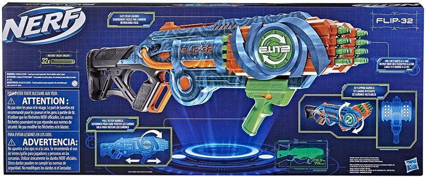 Бластер Nerf Elite 2.0 Flipshots Flip-32 (F2553)