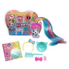 Игровой набор с фигуркой-сюрпризом IMC Toys VIP Pets Mini Fans S2 Модный любимец Мини (712812)