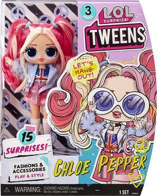 Игровой набор с куклой L.O.L. Surprise! Tweens S3 Chloe Pepper Хлоя Пеппер (584056)