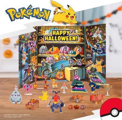Ігровий набір Pokemon Halloween Advent Calendar Різдвяний Адвент календар (191726920977)