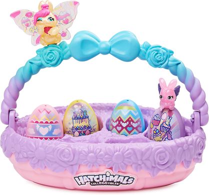 Игровой набор Spin Master Hatchimals CollEGGtibles, Spring Bask Весенния корзина (6064455)