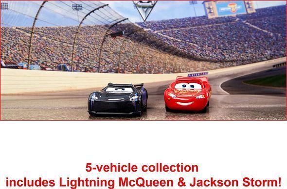 Набор автомобилей Тачки 3 Disney Pixar Cars 5-шт. (HFN83)