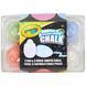 Мел для рисования Crayola Washable Sidewalk Chalk, 6ct Egg на асвальте, мольберте, доске 6 штук (51-2051G)