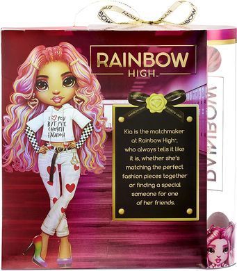 Ігровий набір з шарнірною лялькою Rainbow High Kia Hart Кіа Харт (580775)