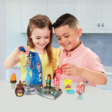 Игровой набор с пластелином Play-Doh Kitchen Creations Drizzy Ice Cream Мороженое с глазурью (E6688)