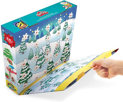 Ігровий набір пластеліну Play-Doh Advent Calendar Різдвяний Адвент календар (F2377)