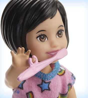 Игровой набор Барби Barbie Skipper Babysitters Inc. Bedtime Няня Скиппер Время сна (GHV88)