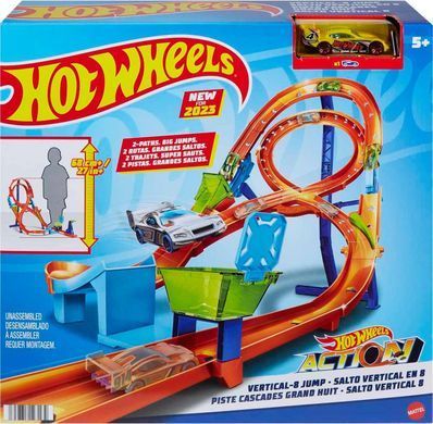 Трек Hot Wheels Vertical-8 Jump Вертикальна вісімка (HMB15)