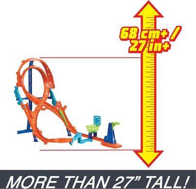 Трек Hot Wheels Vertical-8 Jump Вертикальна вісімка (HMB15)