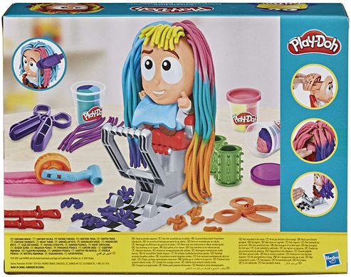 Ігровий набір із пластеліном Play-Doh Crazy Cuts Stylist Божевільні зачіски (F1260)