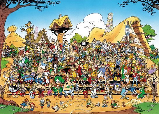 Пазл Ravensburger Asterix and Obelix Семейная фотография Астерикса и Обеликса 1000 шт. (&lrm;&lrm;&lrm;&lrm;15434)