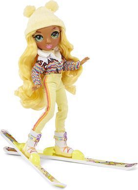 Игровой набор с шарнирной куклой Rainbow High Winter Break Sunny Madison Санни Мэдисон с аксессуарами (574774)