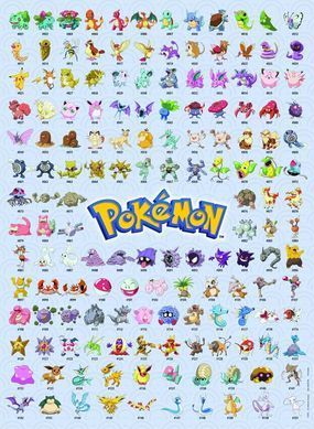 Пазл Ravensburger 151 Pokemon &mdash; 500 шт. (&lrm;&lrm;12000511)