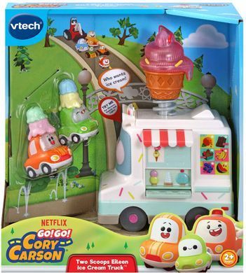 Игровой набор VTech Go! Go! Cory Carson - Two Scoops Eileen Ice Cream Truck Грузовик для мороженого (80-545500)