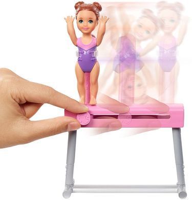 Игровой набор Barbie Gymnastics Coach Dolls & Playset Тренер по спортивной гимнастике (FXP39)