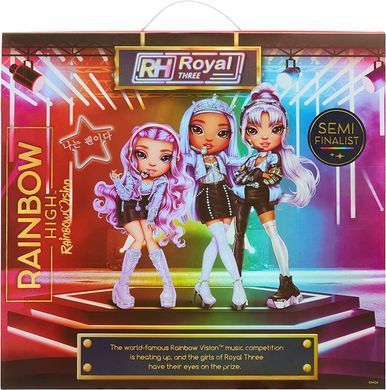 Игровой набор с шарнирной куклой Rainbow High Rainbow Vision Minnie Choi Минни Чой (578444)