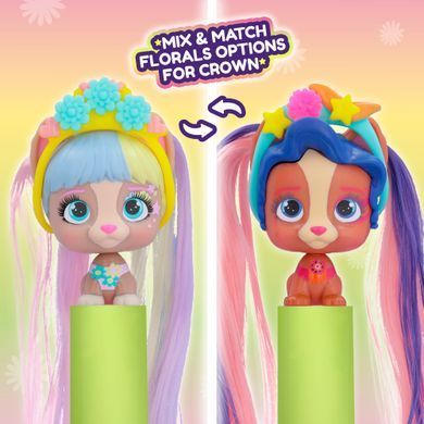 Игровой набор с фигуркой-сюрпризом IMC Toys VIP Pets Mini Fans Spring Vibes S3 Модный любимец Мини (712867)