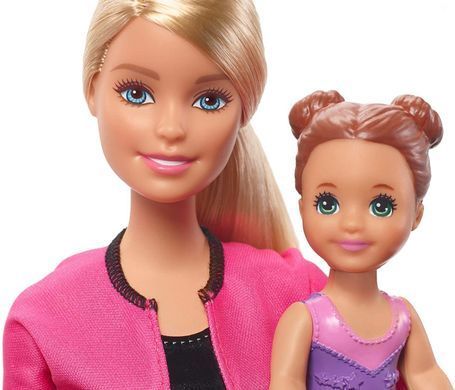 Игровой набор Barbie Gymnastics Coach Dolls & Playset Тренер по спортивной гимнастике (FXP39)