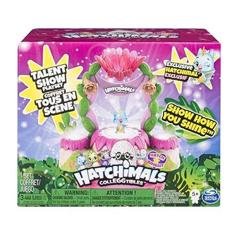 Hatchimals colleggtibles hot sale talent show playset