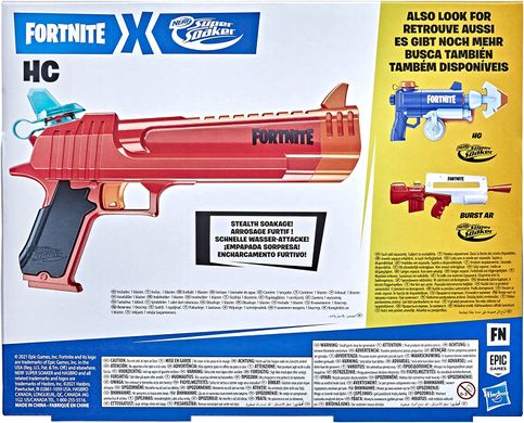 Водний бластер Hasbro Nerf Super Soaker Fortnite HC Суперсокер Фортнайт HC (‎F5110)