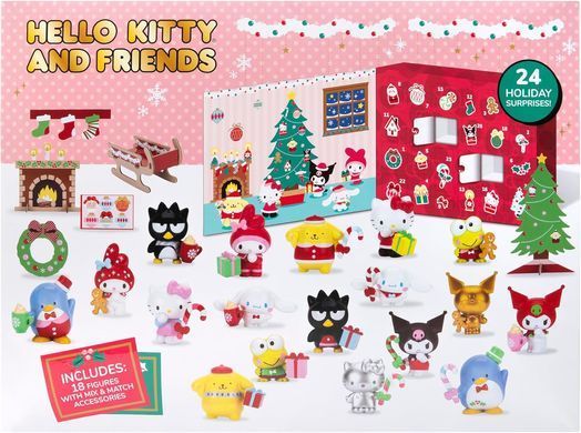 Игровой набор Hello Kitty and Friends Advent Calendar Адвент календарь (HKT0868)