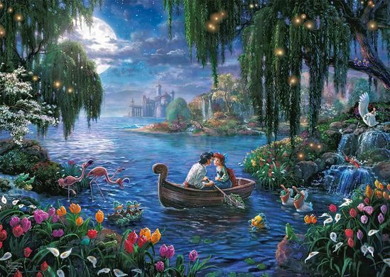 Пазл Schmidt Thomas Kinkade Disney The Little Mermaid Ariel and Prince Eric Русалочка и принц Эрик 1000 шт.  (57370)