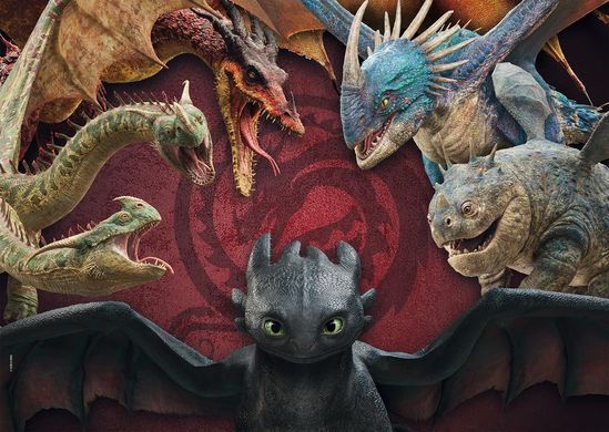 Пазл Schmidt Thomas Kinkade&nbsp;How to Train Your Dragon Dragons Are Real 1000 шт. (58581)