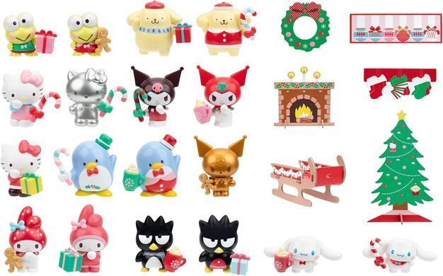 Игровой набор Hello Kitty and Friends Advent Calendar Адвент календарь (HKT0868)