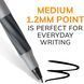 Набір кулькових ручок 36 шт BIC Round Stic Xtra Comfort Чорні масляні 1,2 мм (&lrm;GSMG361BK)