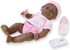 Виниловая кукла JC Toys La Newborn Boutique African American 12Inch Doll Афроамериканка Berenguer (18345)