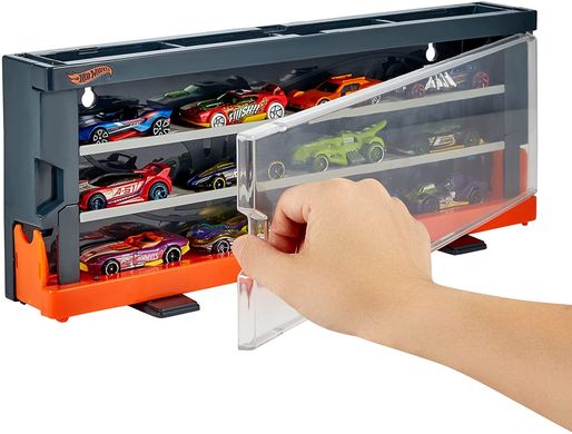 Кейс Hot Wheels Interactive Display Case и 8 машинок (HFC89)