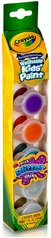 Набор красок с блестками и кисточкой Crayola Washable Kid's Paint w / Glitter Special Effects (54-0100)