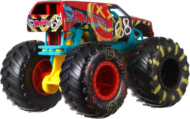 Набір машинок із 8 шт. Монстр-трак Hot Wheels Monster Trucks 1:64 (HGX21)