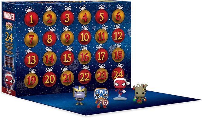 Ігровий набір Funko Pop! Advent Calendar Marvel Різдвяний Адвент календар Марвел (62093)