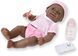 Виниловая кукла JC Toys La Newborn Boutique African American 12Inch Doll Афроамериканка Berenguer (18345)