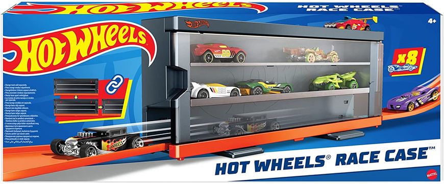 Кейс Hot Wheels Interactive Display Case і 8 машинки (HFC89)