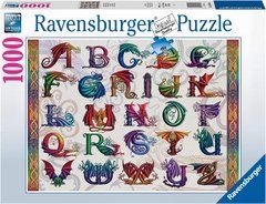 Пазл Ravensburger Dragon Alphabet  Алфавит дракона 1000 шт. (&lrm;16814)