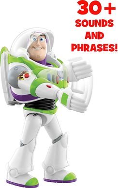 Інтерактивна ігрова фігурка Базз Лайтер Mattel Disney Pixar Toy Story Buzz Lightyear Історія іграшок 4 (HFY34)