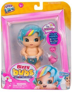 Інтерактивна лялька Little Live Bizzy Bubs Clap Baby Harper Харпер (28534)