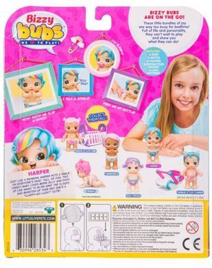 Інтерактивна лялька Little Live Bizzy Bubs Clap Baby Harper Харпер (28534)