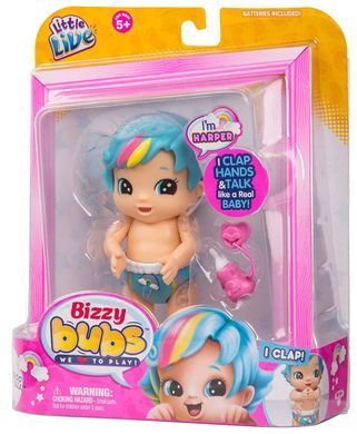 Інтерактивна лялька Little Live Bizzy Bubs Clap Baby Harper Харпер (28534)