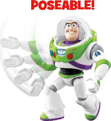 Интерактивная игровая фигурка Базз Лайтер Mattel Disney Pixar Toy Story Buzz Lightyear История игрушек 4 (HFY34)