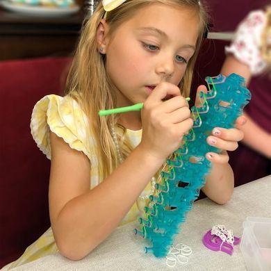 Мега-комбинированный набор Rainbow Loom Duo Combo with Jewel Rubber Bands для плетения браслетов (812317025825)